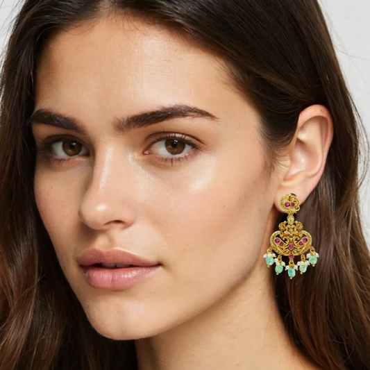 Antique Gold-Plated Bali R-1052