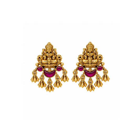 Antique Gold-Plated Temple Bali V-1655