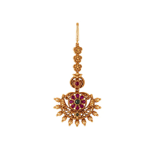 Tradition Temple Art Antique Maang Tikka T-3
