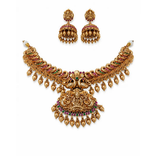 Throne Shine Necklace Set N-945
