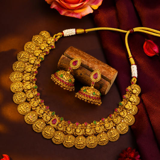 Antique Necklace Set V-751