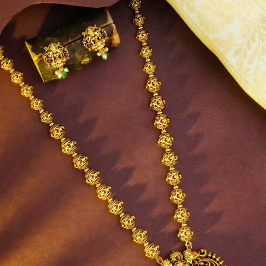 Antique Lakshmi Pendant Set