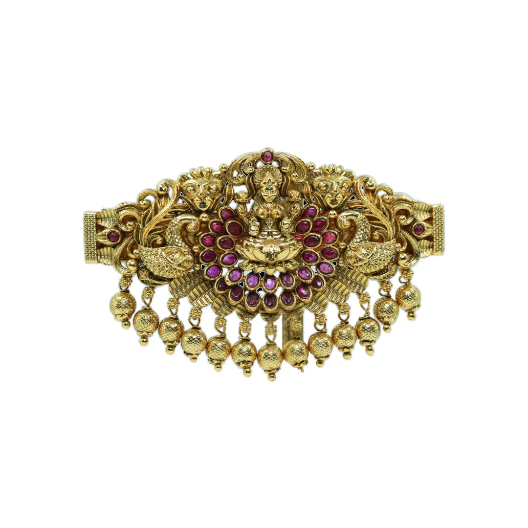 gold-plated hair clip