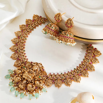 Antique Necklace Set N-887