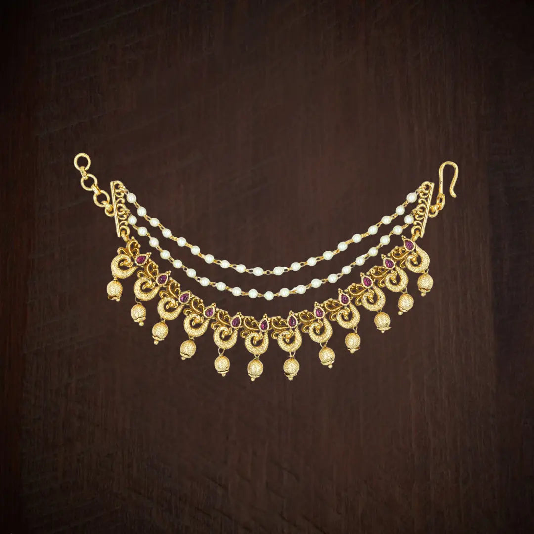 Golden Aura Ear Chain