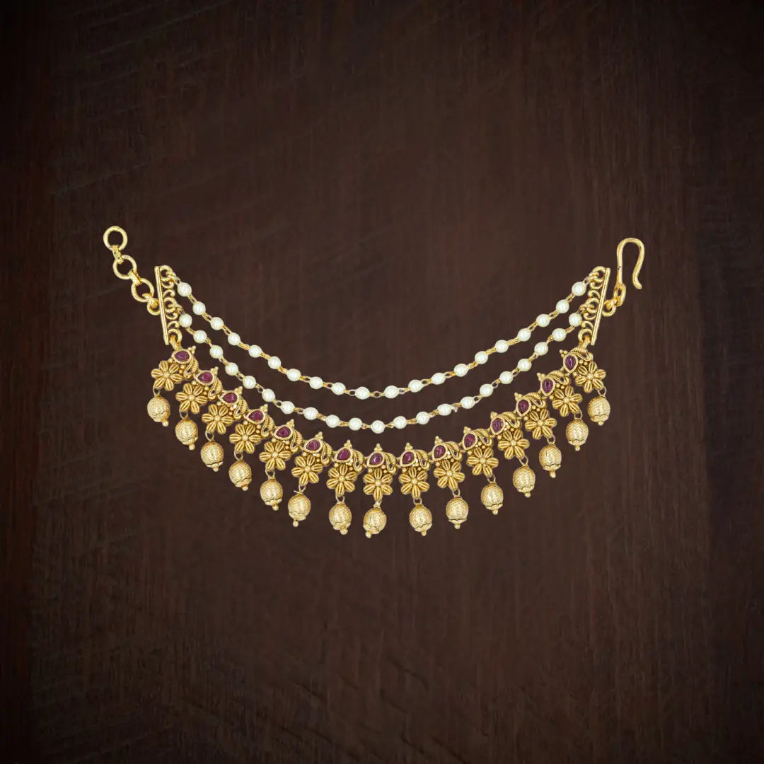 Antique Glimmer Ear Chain