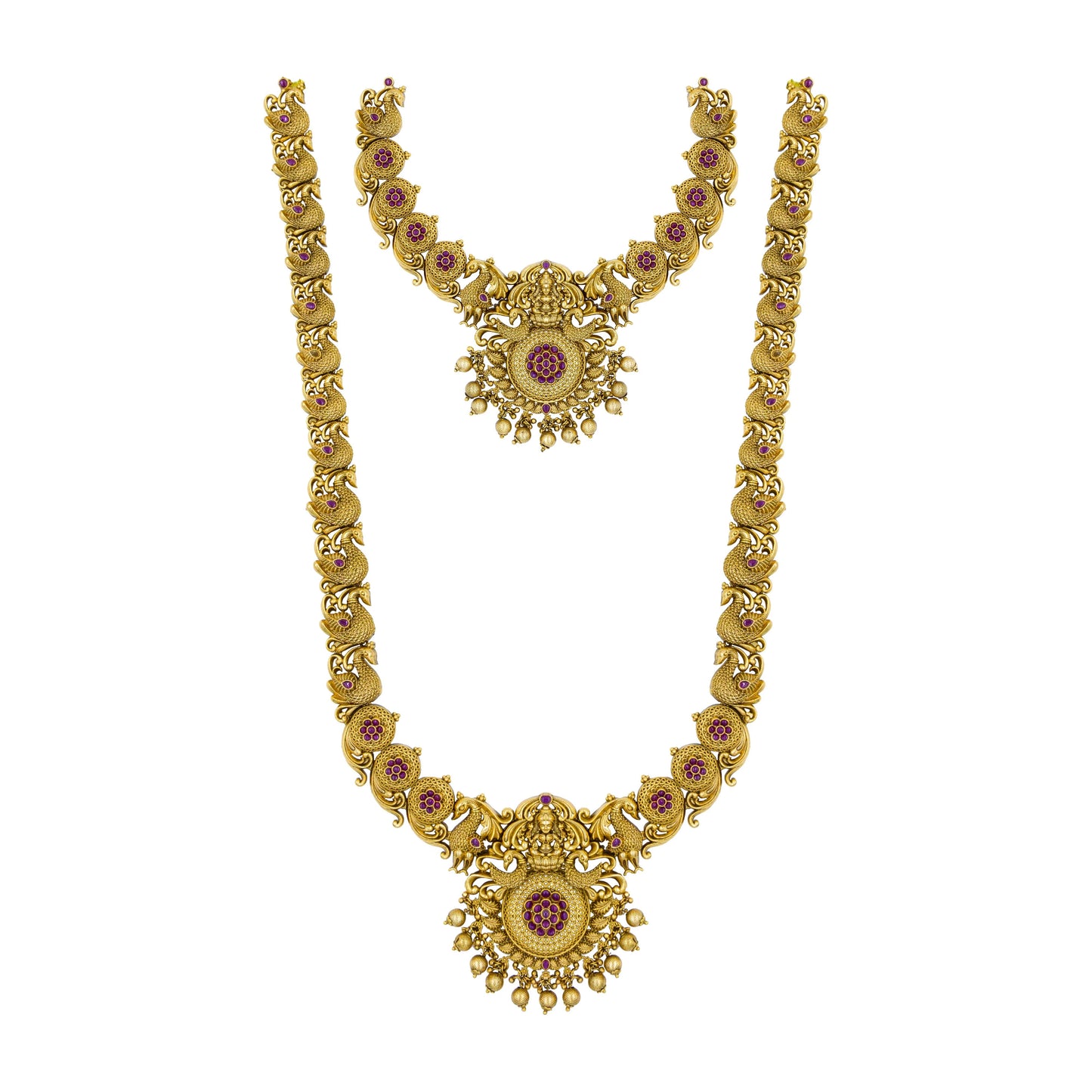 Lakshami Design Temple Necklace Set
