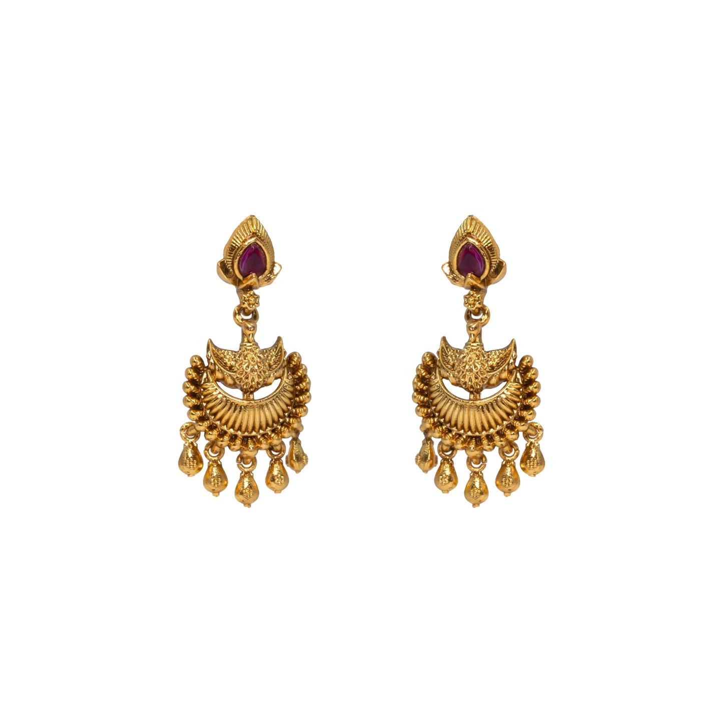 Small Antique Gold-Plated Bali