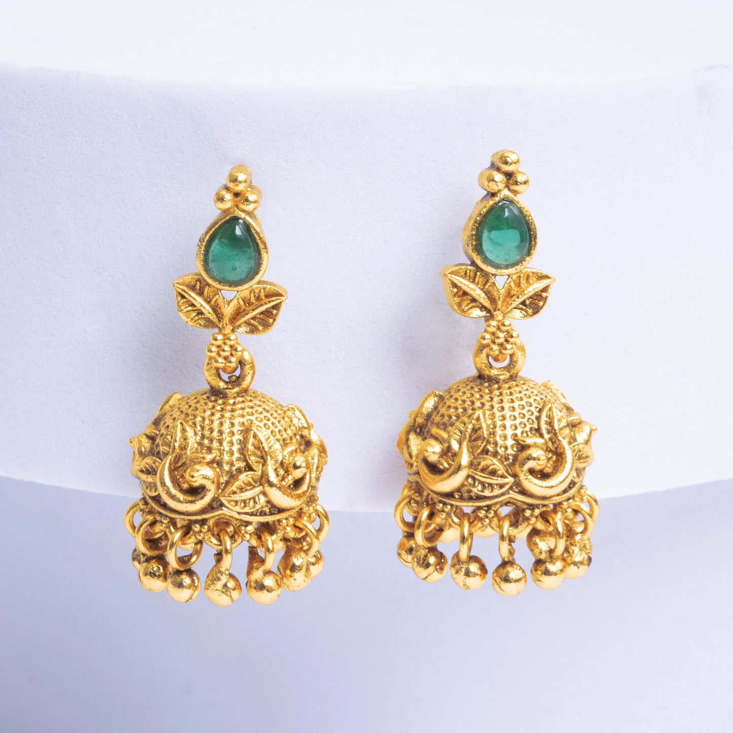 Temple Grace Small Jhumka V-110