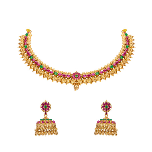 Designer Short Necklace Set