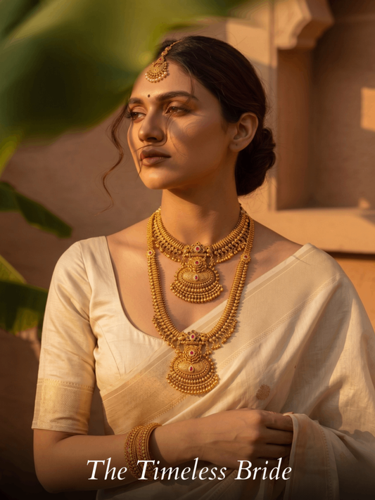 Temple Jewellery Wedding Set —  Every South Indian Bride Needs in 2026