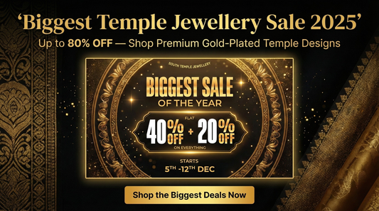 Biggest Temple Jewellery Sale of 2025 upto 80% off 
