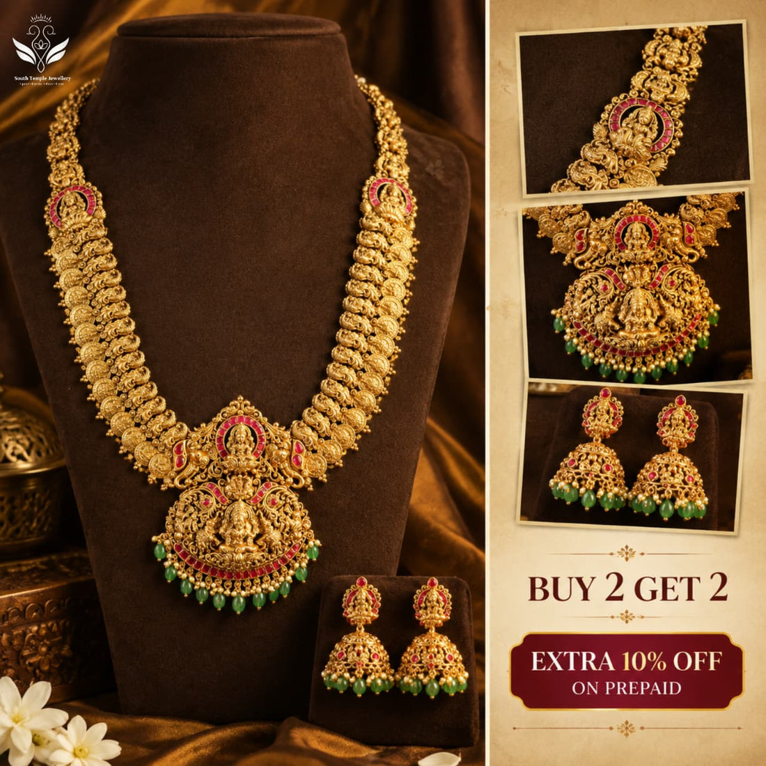 Best Temple Jewellery Set Online 2026 — Complete Buying Guide with Price, Style and Warranty