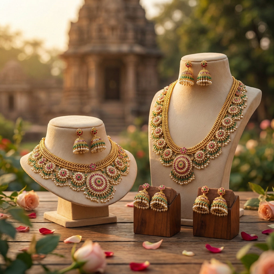 Gold Plated Jewellery Sets for Saree — Complete Styling Guide 2026