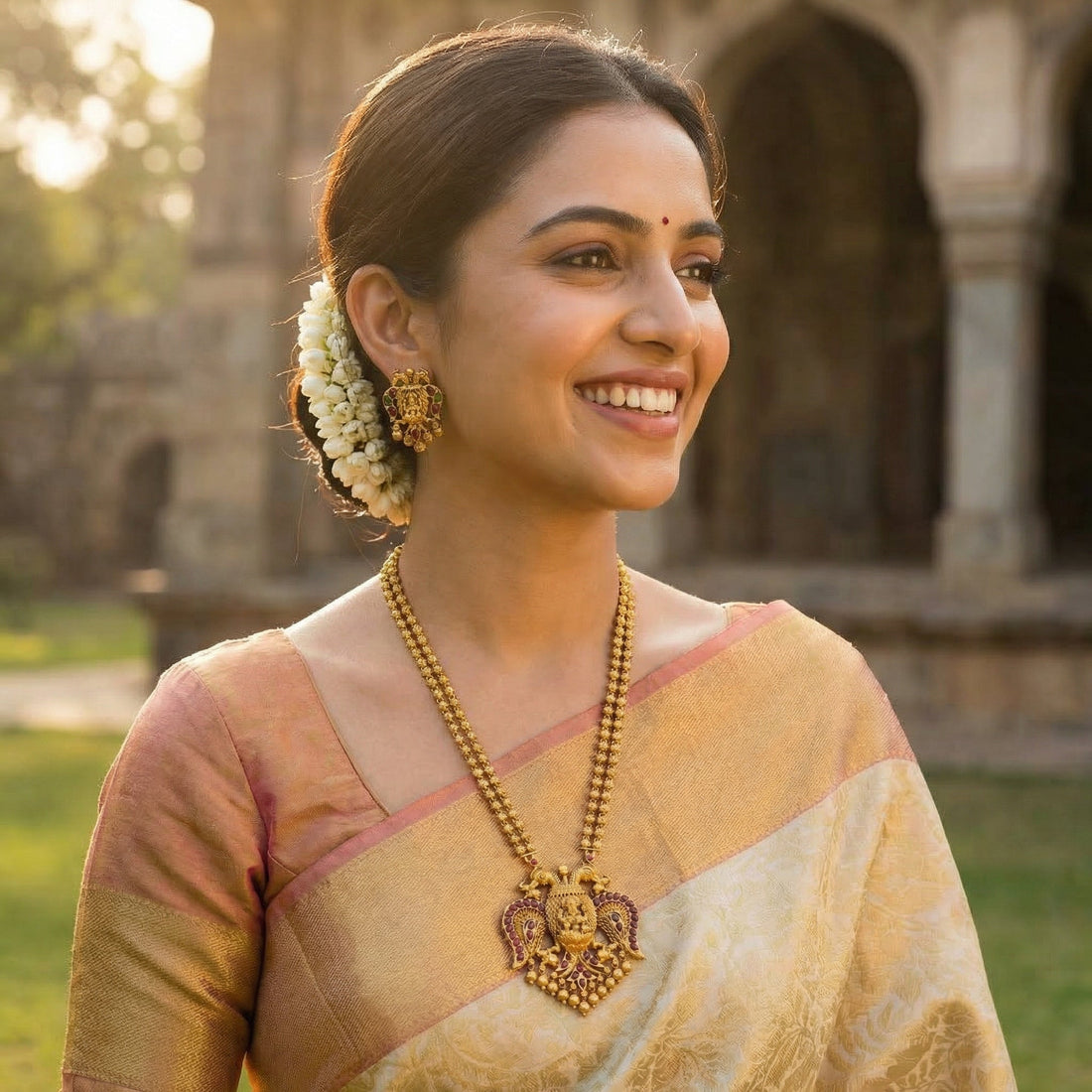 Gold Look, Real Price: The Complete Buyer's Guide to 1 Gram Gold Temple Jewellery in India 2026