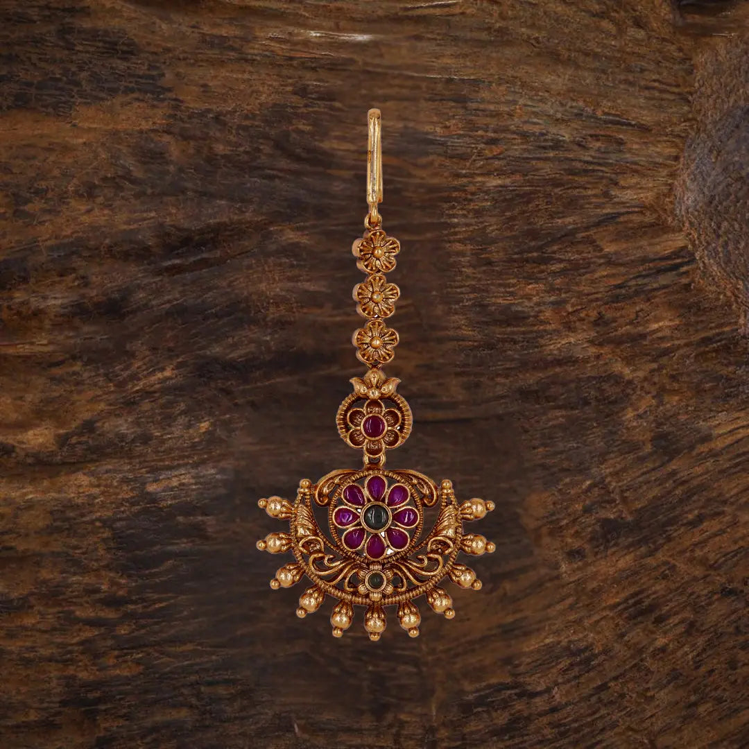 Tradition Temple Art Antique Maang Tikka T-3