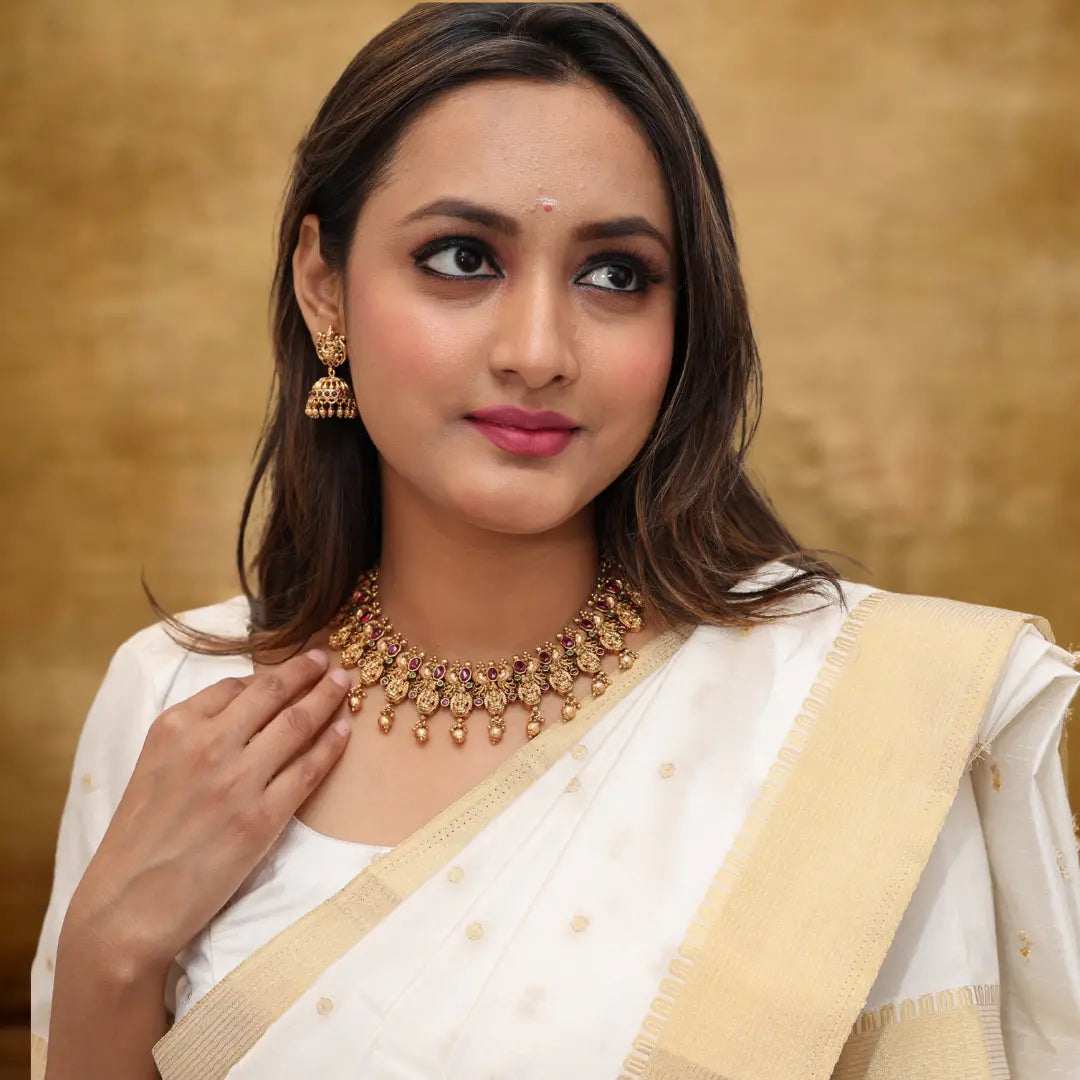 Saanvika Grace Necklace Set V-667