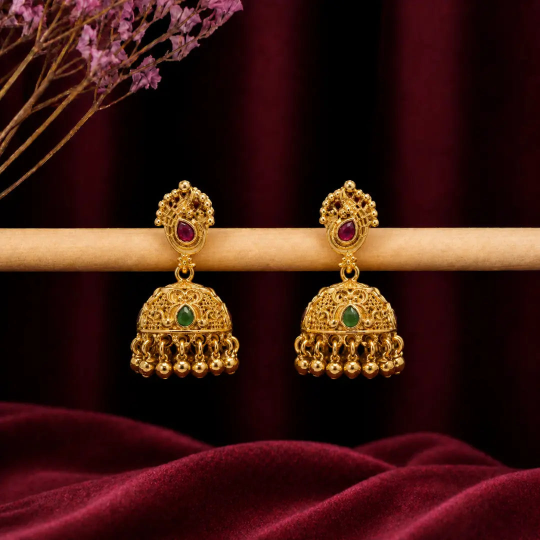 Divine Heritage Jhumka V-679