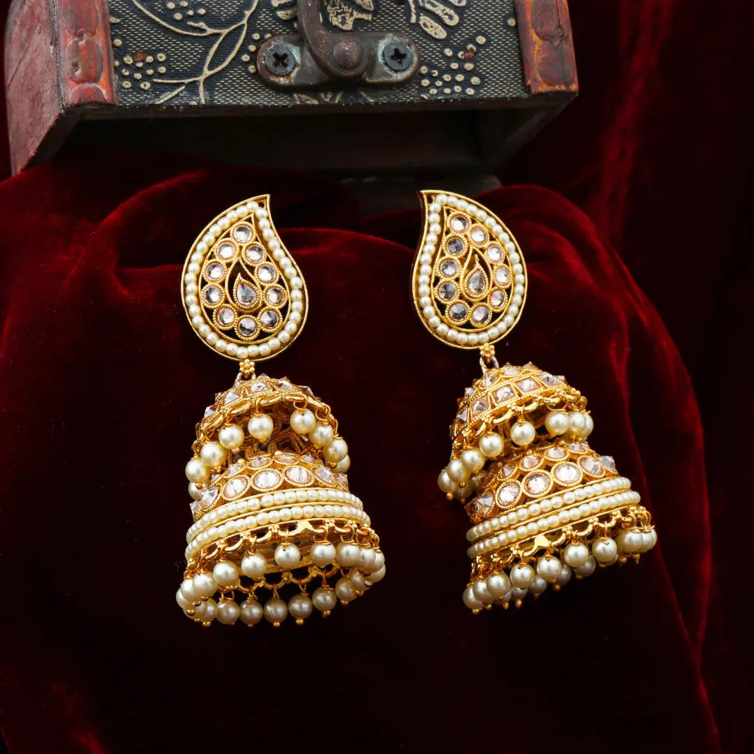 Sacred Beauty Jhumka C-366