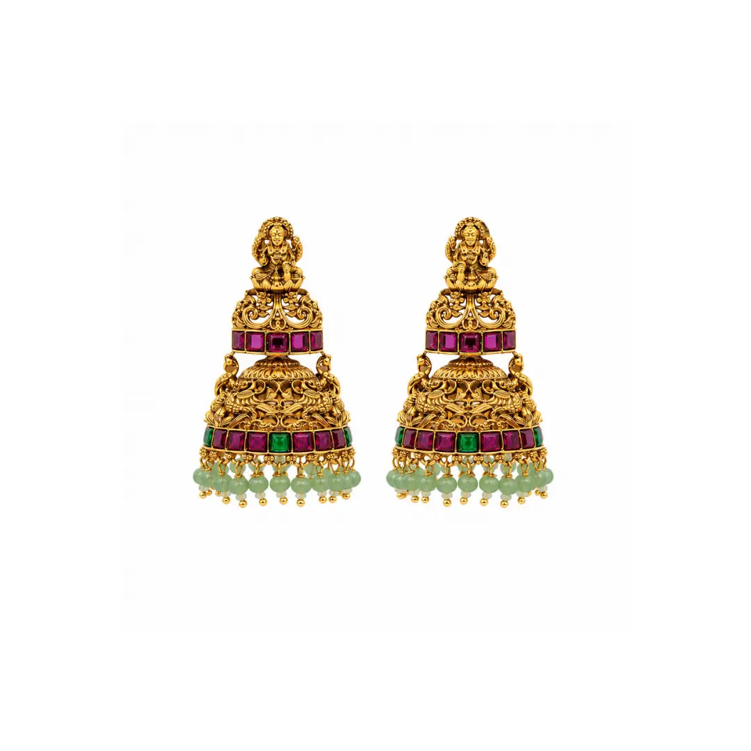 Antique Lakshmi Jumka R-1664