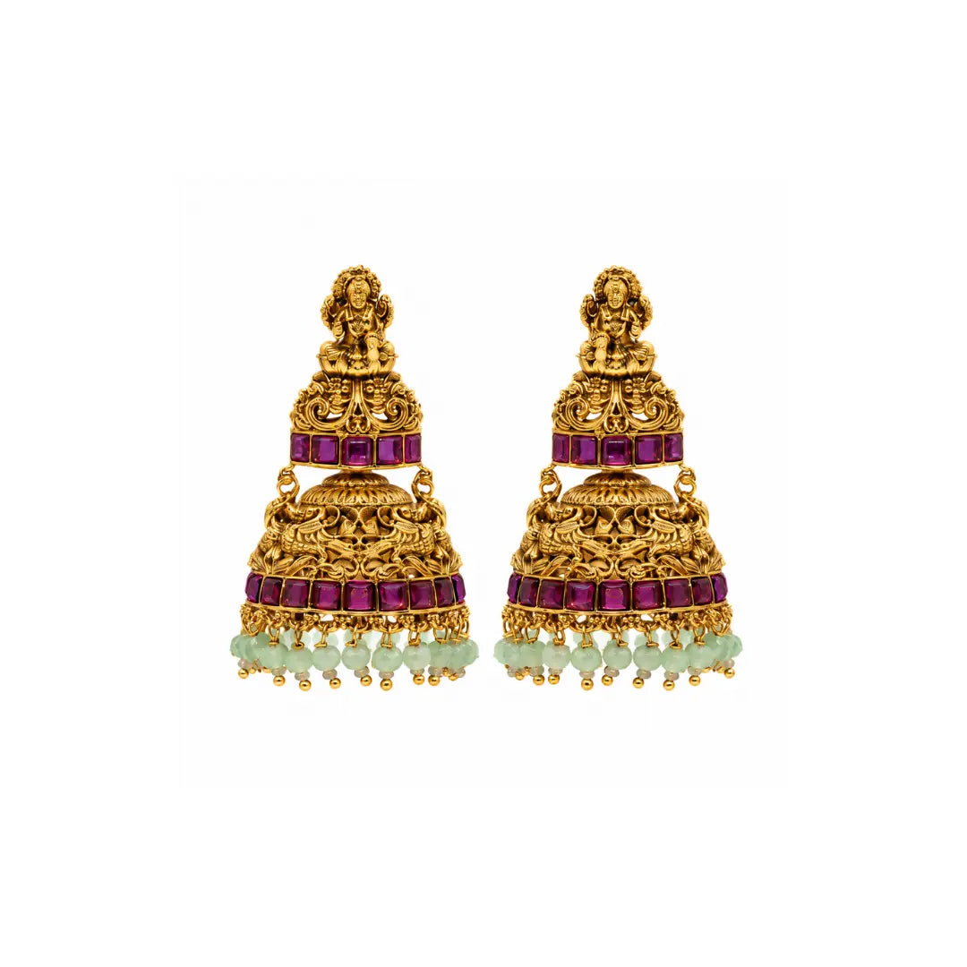 Antique Lakshmi Jumka R-1664