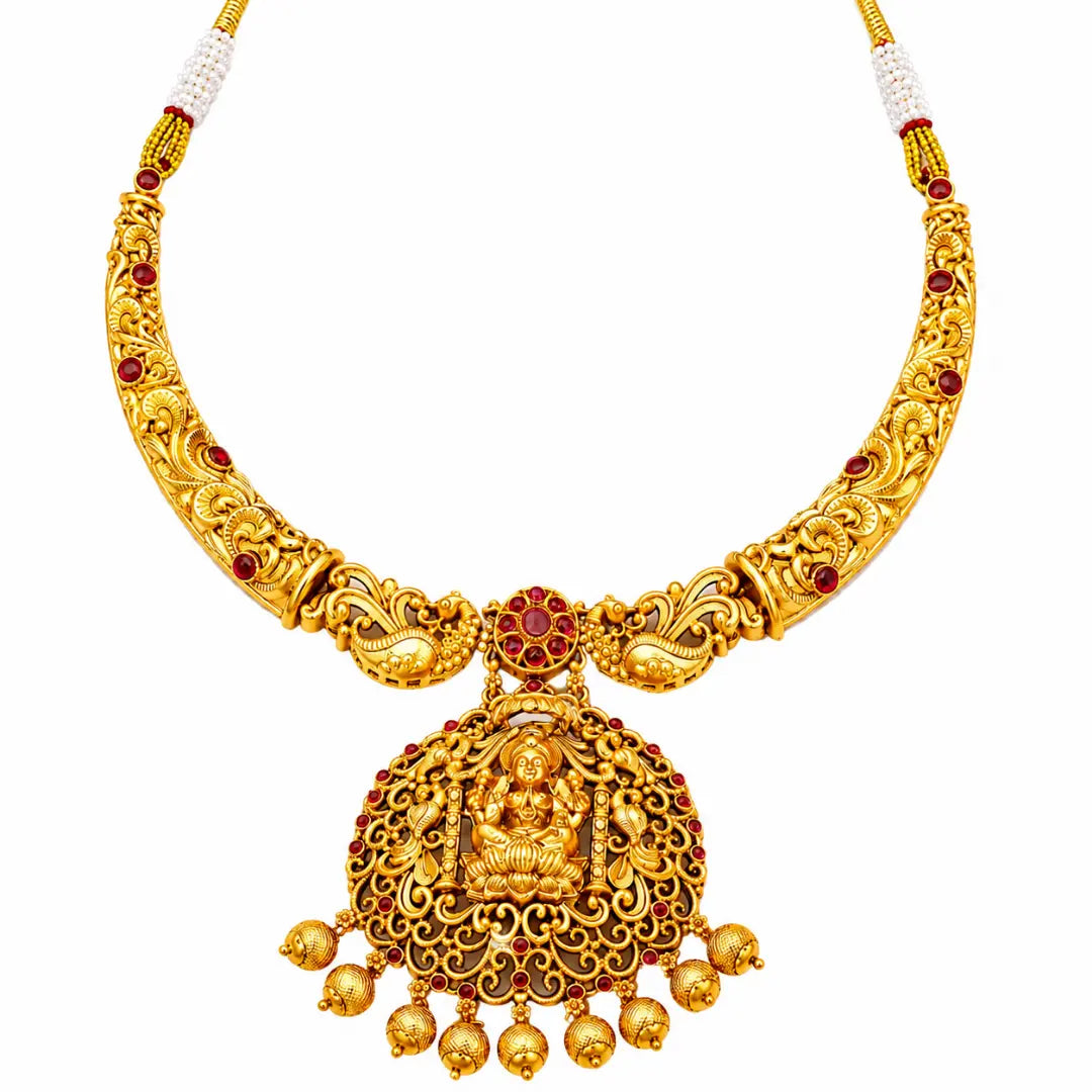 Eternal Lakshmi Necklace Set K-1059