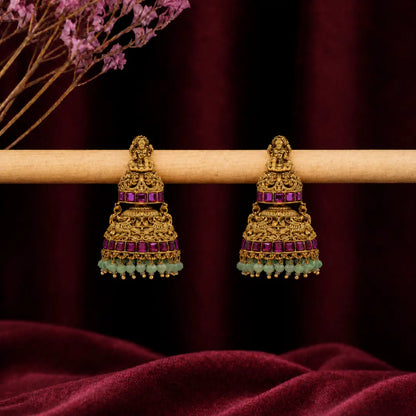 Antique Lakshmi Jumka R-1664