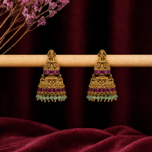 Antique Lakshmi Jumka R-1664