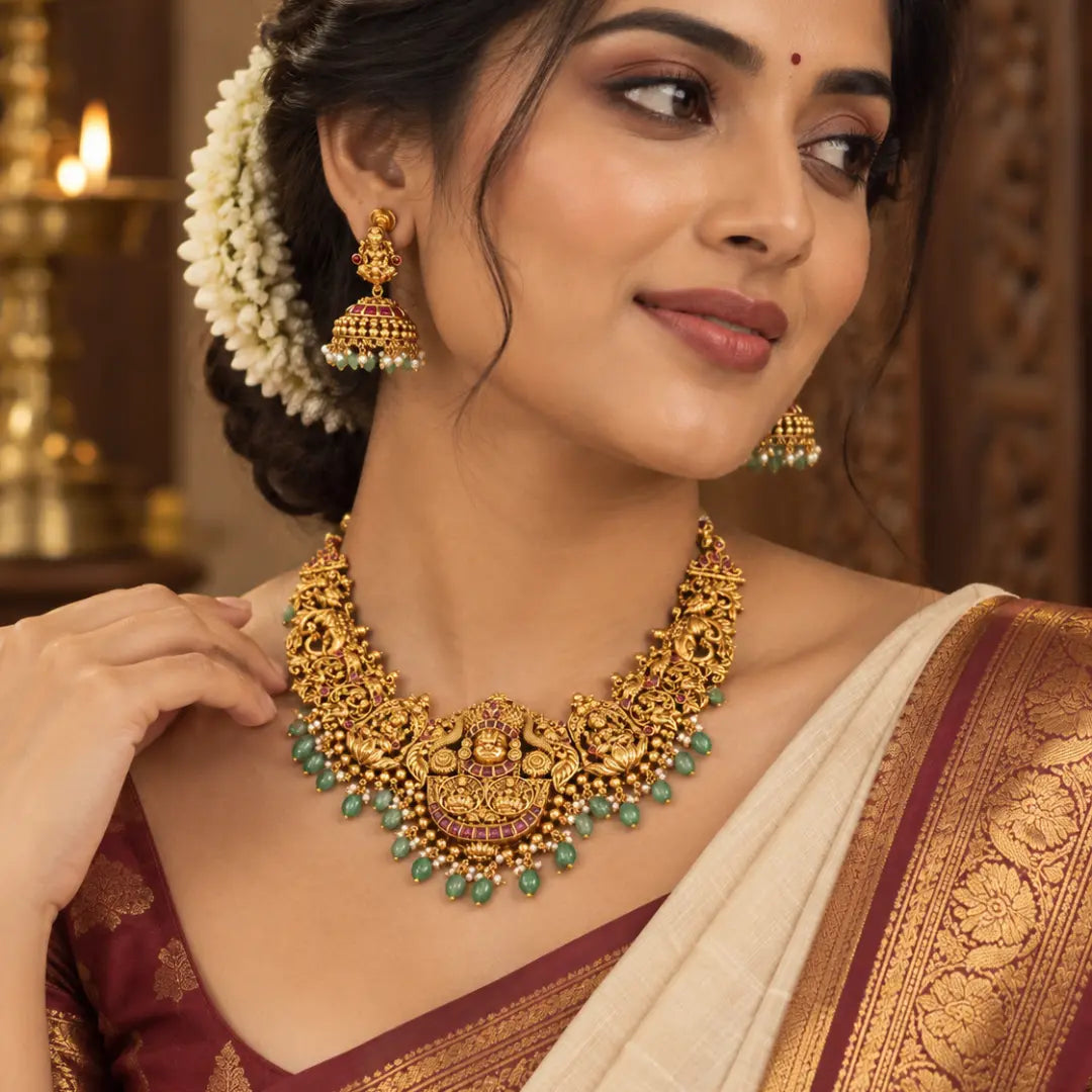 Srihari Sovereign Necklace Set K-1211