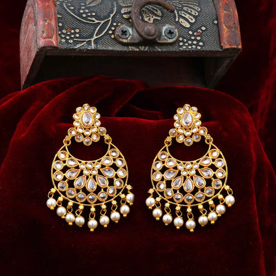 Ethnic Gold-Plated Jhumka C-37
