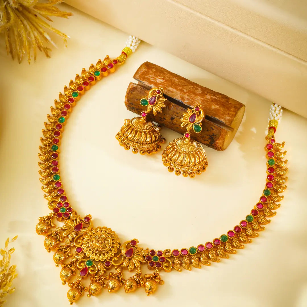 Soulful Shine Necklace Set V-1153