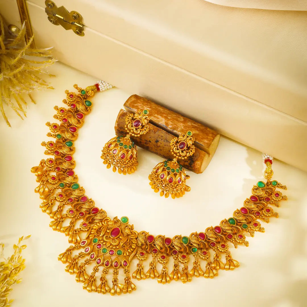 Mandira Grace Necklace Set V-879
