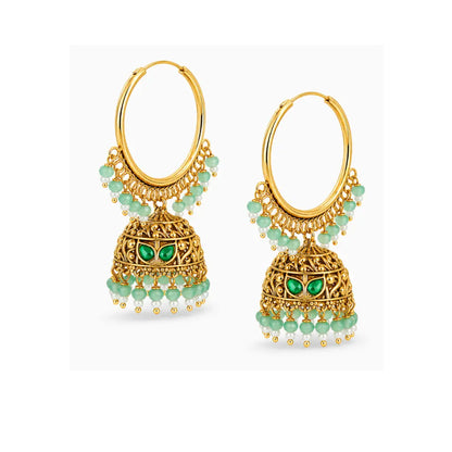 Antique Gold-Plated Round Bali T-28
