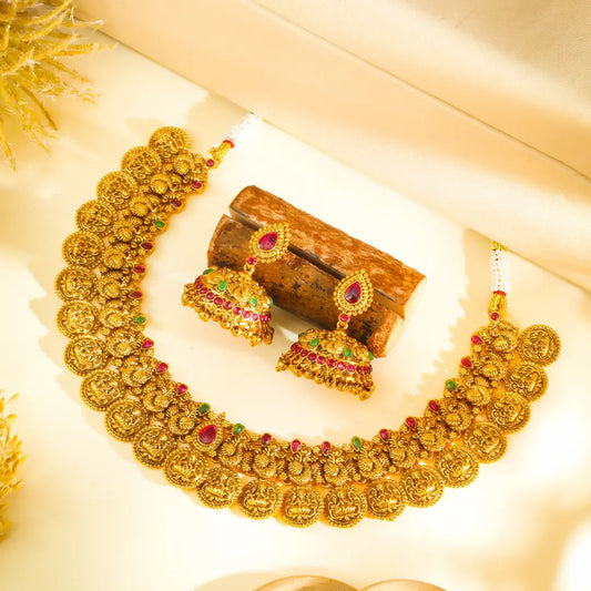 Antique Necklace Set V-751