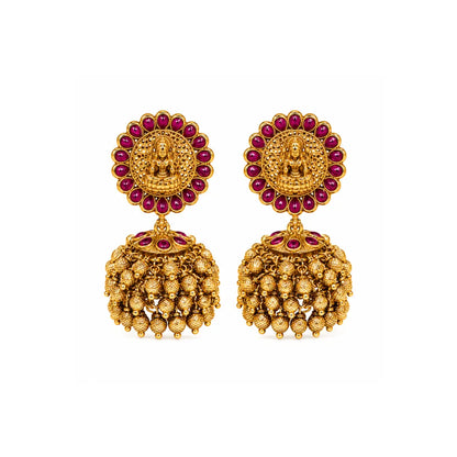 Divine Lakshmi Heritage Jhumka V-366