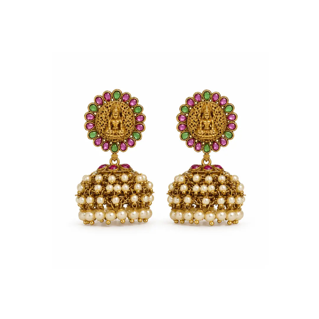 Divine Lakshmi Heritage Jhumka V-366