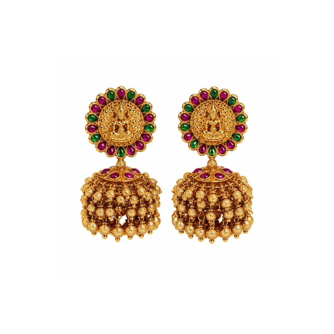 Divine Lakshmi Heritage Jhumka V-366