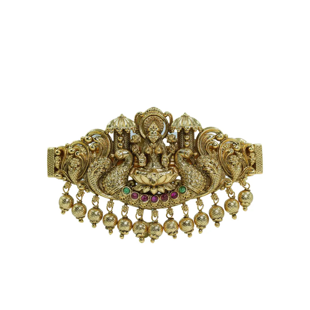  gold-plated temple hair clip