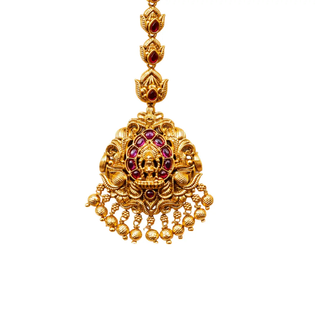 Antique Lakshami Maang Tikka R-1516