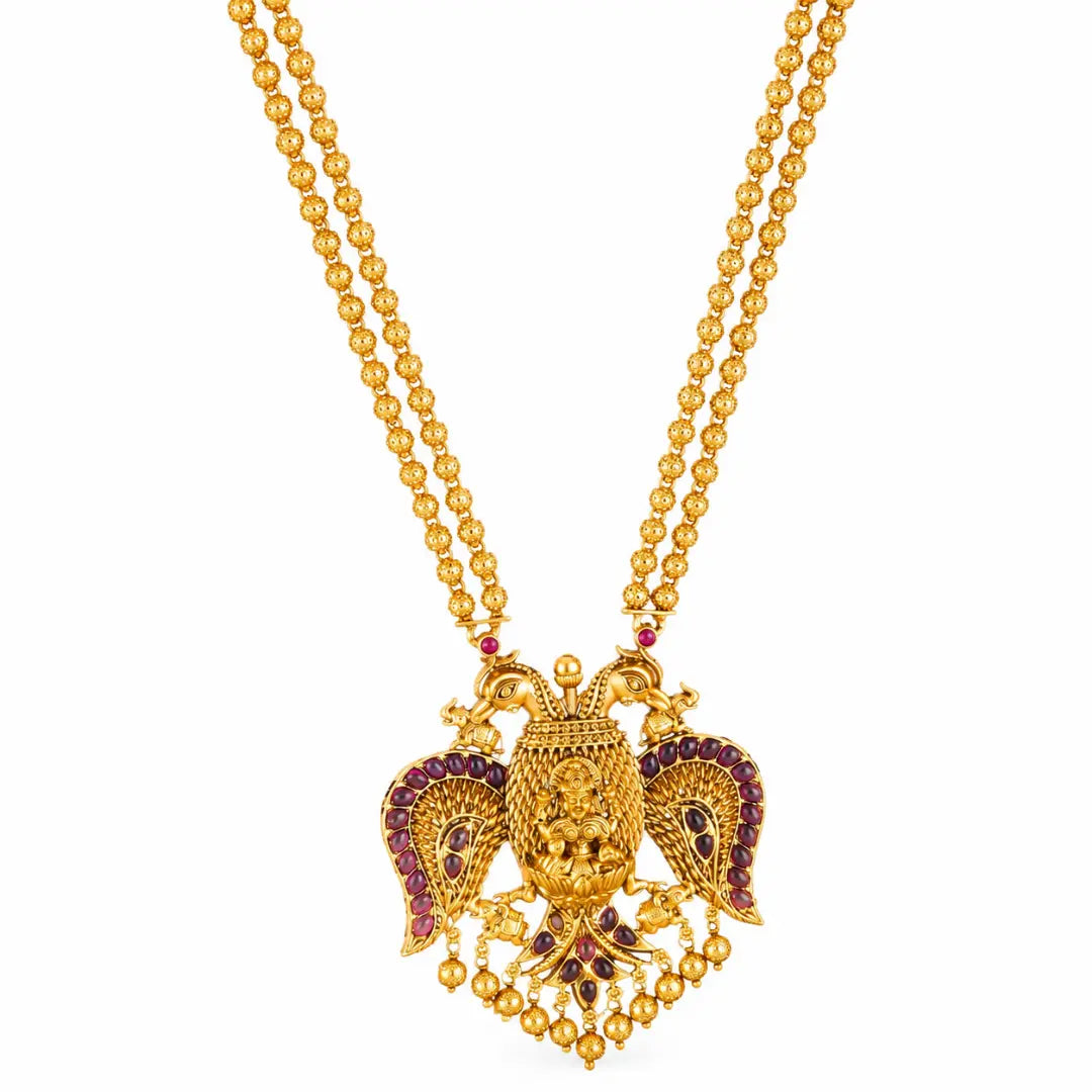 Antique Gandaberunda Pendant Set  T-44