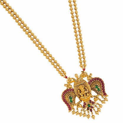 Antique Gandaberunda Pendant Set  T-44