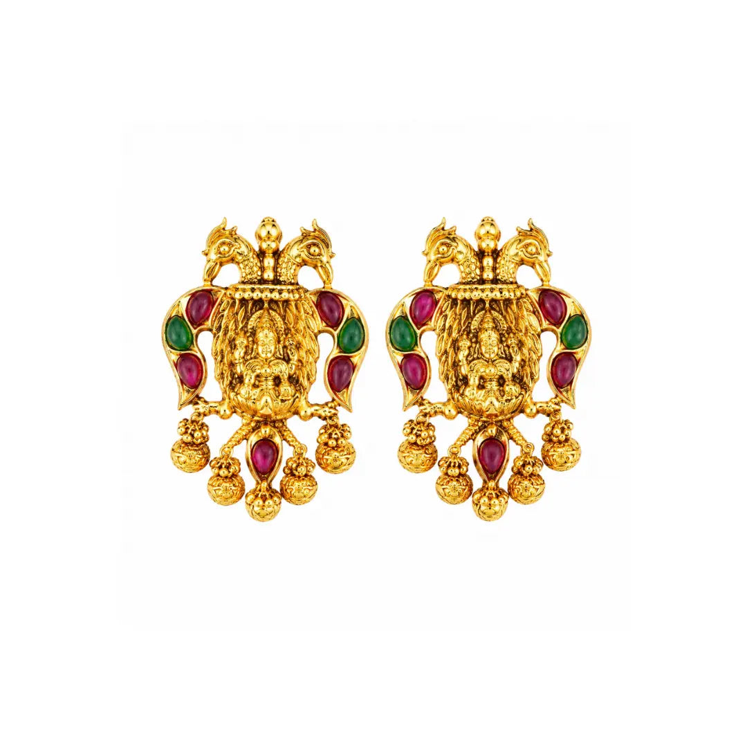 Antique Gandaberunda Pendant Set  T-44