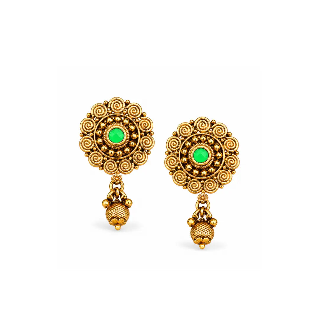Classy Gold-Plated Bali J-341