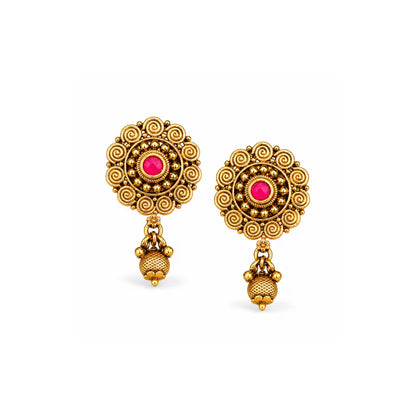 Classy Gold-Plated Bali J-341