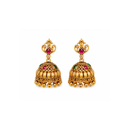 Antique Gandaberunda Necklace Set T-48