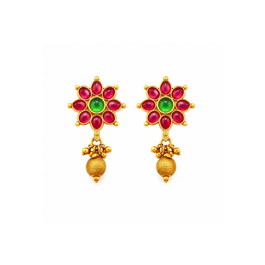 Kanchana Crown Necklace Set T-35