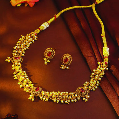 Short Necklace Set T-38