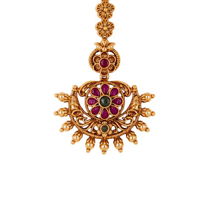 Tradition Temple Art Antique Maang Tikka T-3