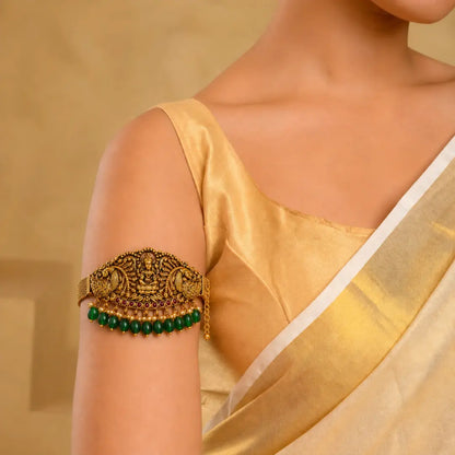 Heritage Temple Jewellery Baju Band | South Indian Bridal Armlet V-1694