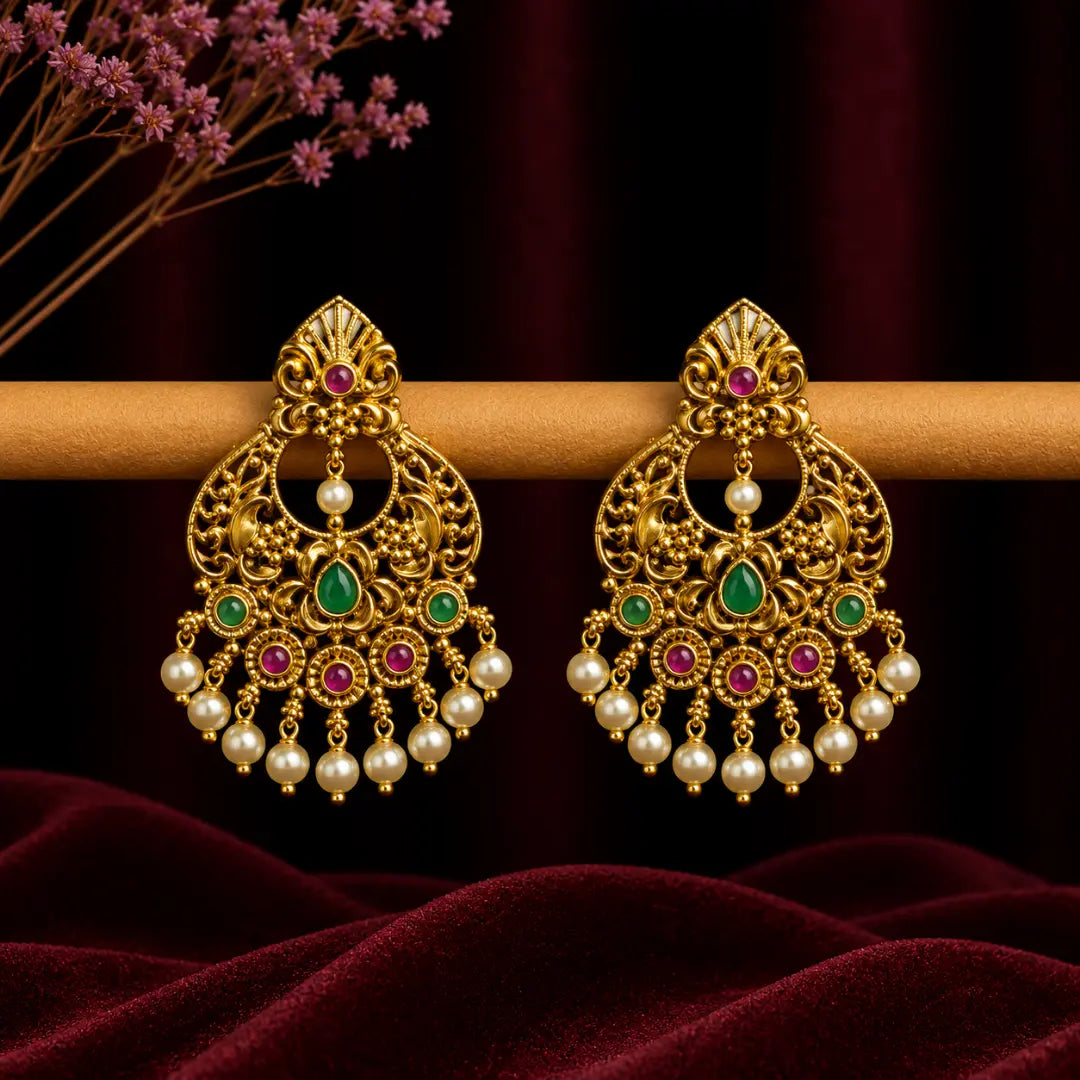Antique Chandbali R-1059